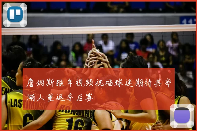 詹姆斯猴年视频祝福球迷期待其率湖人重返季后赛