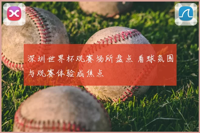 深圳世界杯观赛场所盘点 看球氛围与观赛体验成焦点